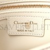 DIOR CALFSKIN CANNAGE SMALL CARO BAG IVORY (20*11*7.6cm)