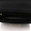 DIOR SHINY CRINKLED LAMBSKIN 30 MONTAIGNE FLAP BAG BLACK (24*18*6.4cm)