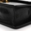 DIOR SHINY CRINKLED LAMBSKIN 30 MONTAIGNE FLAP BAG BLACK (24*18*6.4cm)