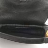 DIOR GRAINED CALFSKIN MINI SADDLE BAG BLACK (18*16*5.1cm)