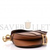 DIOR GRAINED CALFSKIN SADDLE BAG CAMELLO (24*20*6.4cm)