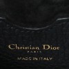 DIOR GRAINED CALFSKIN LARGE BOBBY FLAP BLACK (26*20*8.9cm)