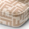 FENDI WOOL CUOIO ROMANO SELLERIA FF 1974 BAGUETTE 1997 BEIGE CAMMELLO CAMELIA (27*15*4cm)