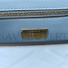 FENDI NAPPA SMALL FF EMBOSSED MIDI CHAIN BAGUETTE AZZURRO BABY (32*26*10cm)