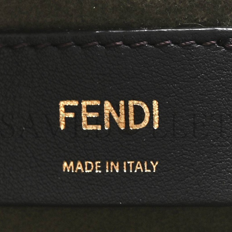 FENDI CHENILLE VITELLO KING PLEXIGLASS FF MINI BY THE WAY TOP HANDLE BOSTON BAG TORTORA NUVOLA (17*11*8cm) FENDI CHENILLE VITELLO KING PLEXIGLASS FF MINI BY THE WAY TOP HANDLE BOSTON BAG TORTORA NUVOLA (17*11*8cm)