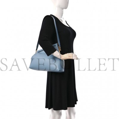 FENDI SHINY NAPPA MEDIUM FENDI FIRST AZZURRO BABY (32.5*23.5*15cm)