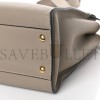 FENDI VITELLO SETA PLEXIGLASS TORTOISE MEDIUM PEEKABOO ICONIC SATCHEL TORTORA (33*25*13cm)