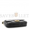 FENDI NAPPA FF 1974 EMBOSSED BAGUETTE BLACK (26*17*5cm) FENDI NAPPA FF 1974 EMBOSSED BAGUETTE BLACK (26*17*5cm)