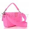 FENDI LYCRA FF 1974 EMBOSSED BAGUETTE ROSA FLUO (27*17*5cm) FENDI LYCRA FF 1974 EMBOSSED BAGUETTE ROSA FLUO (27*17*5cm)