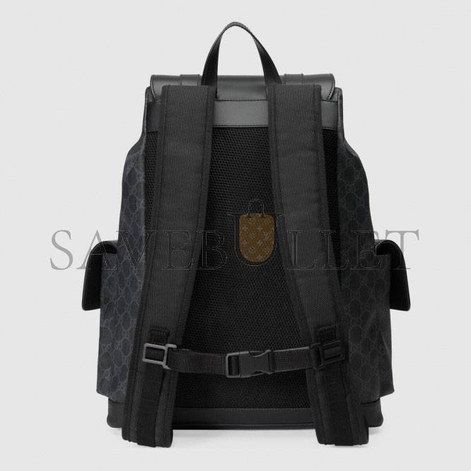 GUCCI GG BLACK BACKPACK 495563 (42*34*16cm)