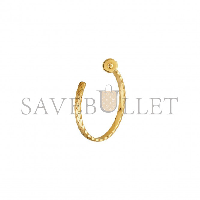 CHANEL COCO CRUSH HOOP EARRINGS - REF. J12091